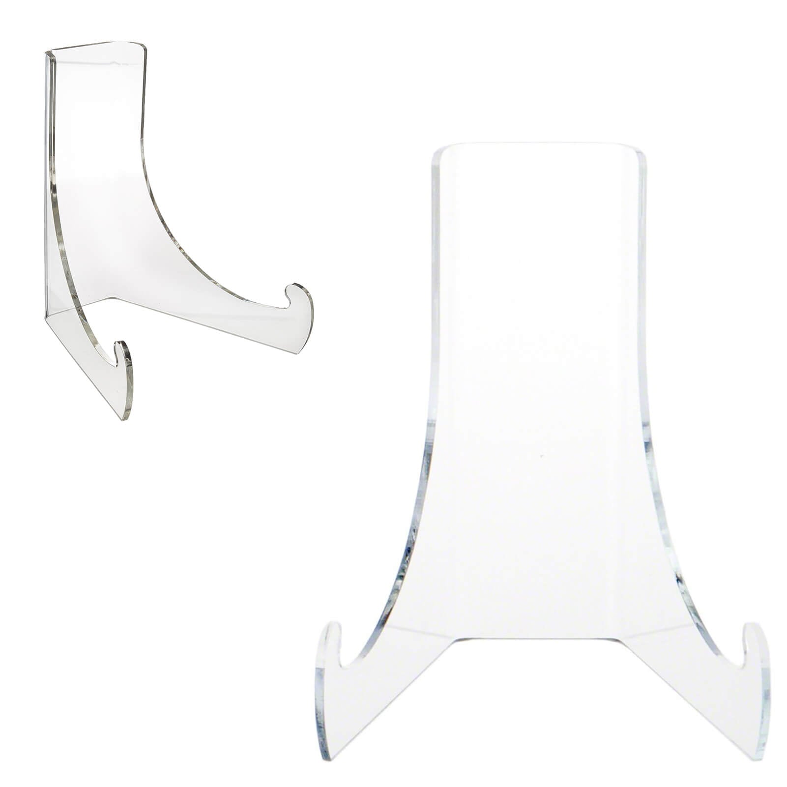  Boloyo 60-Degree Angle Acrylic Plate Stand, 3 Inch 2PC